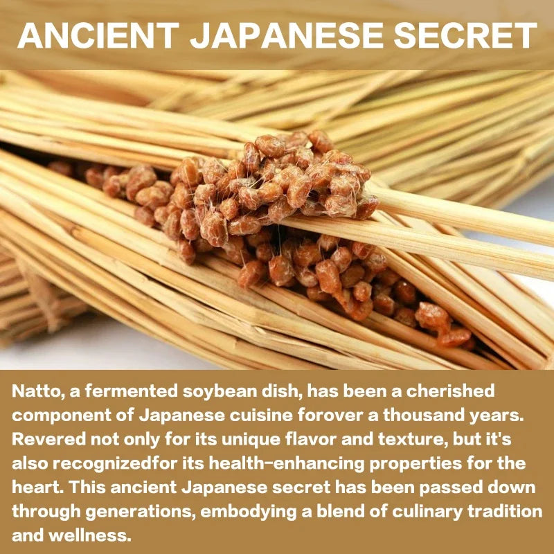 Nattokinase - Supports Heart And Blood Vessel And Promotes Blood Circulation