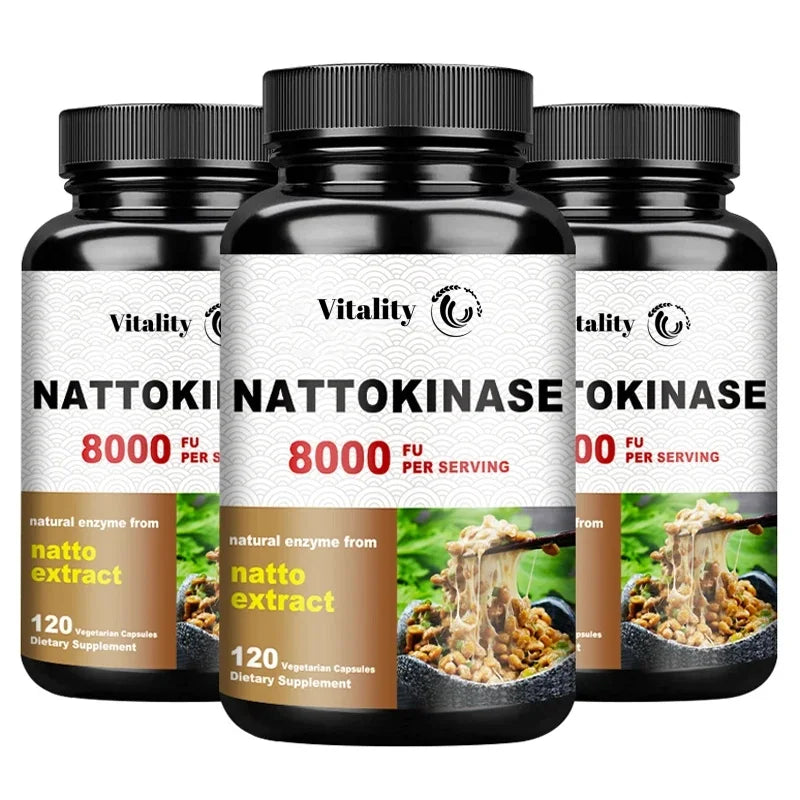 Nattokinase - Supports Heart And Blood Vessel And Promotes Blood Circulation