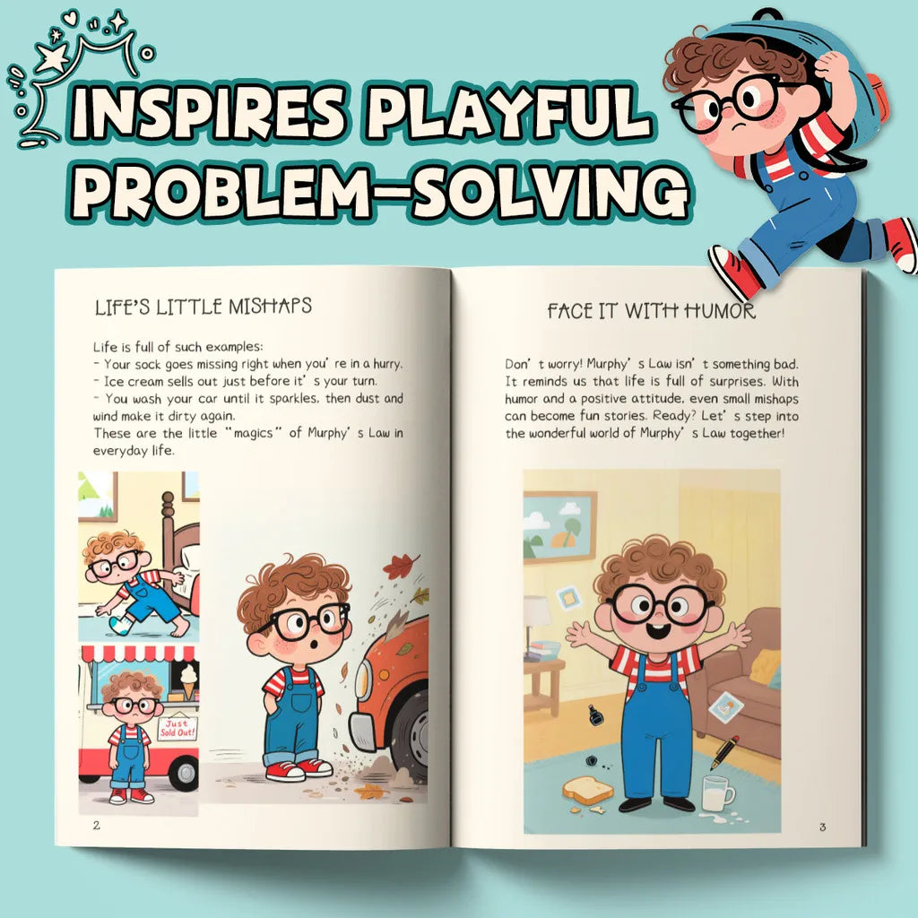 Murphy’s Law for Children—Funny Short Stories that Build Resilience&Growth Mindset | Social-Emotional Learning (SEL) Read-Aloud
