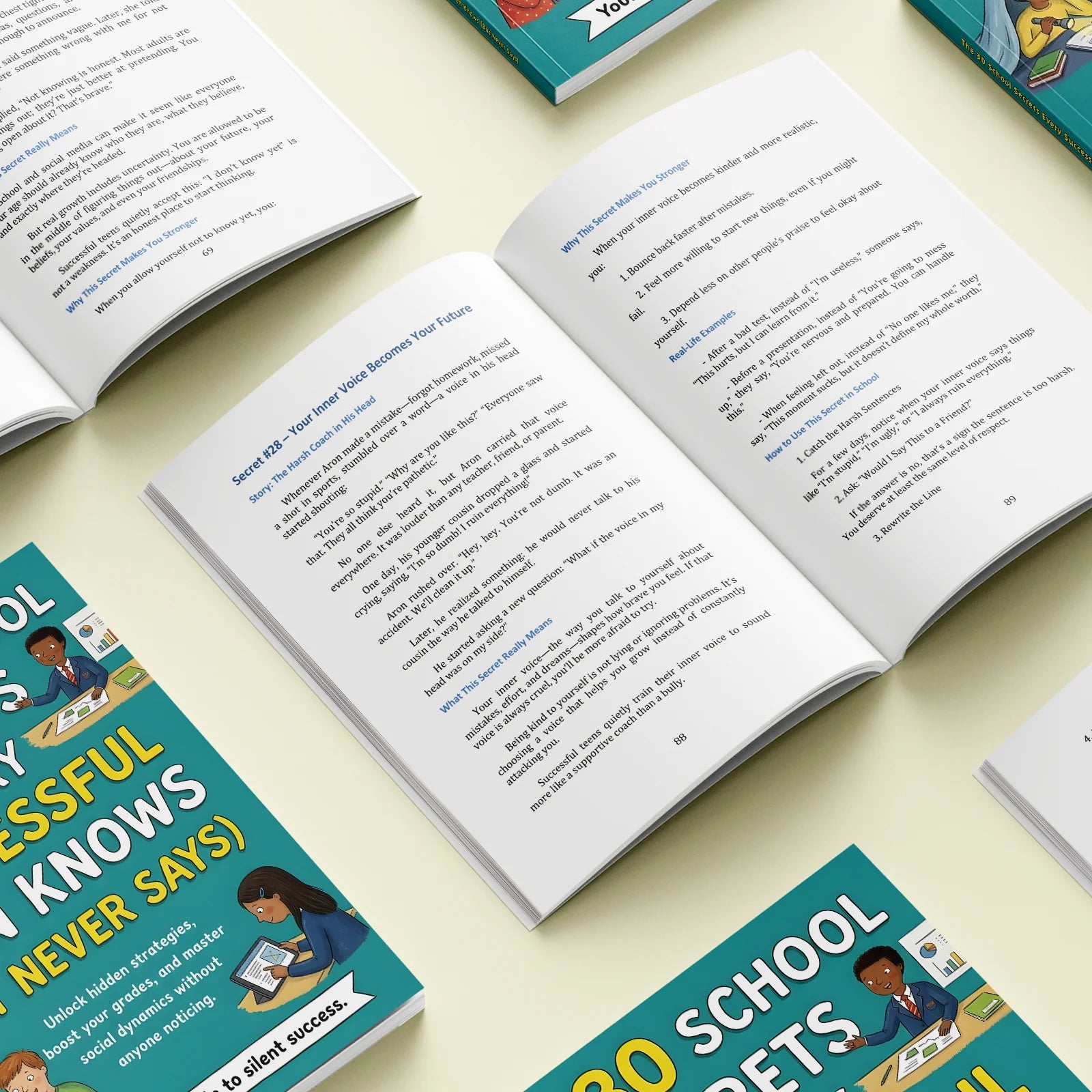 30 School Secrets for Teens: How to Study Smarter, Beat Stress, Build Confidence, and Make Friends—Real-Life Tips for Middle