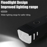1000LM Bicycle Front Light Bright Bike Led Flashlight Bicycle Lantern USB Rechargeable MTB Bike Rear Lamp for Cycling Headlight