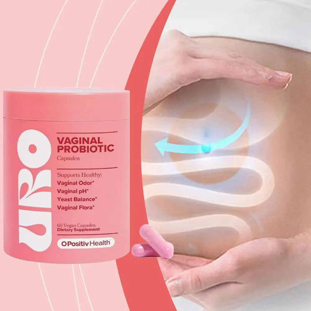 Women's Probiotic Capsules Supports Healthy Yeast Balance Immunity Boost 60 Capsules