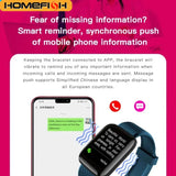 Smart Fitness Tracker Bracelet with Color Screen