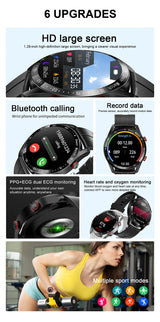 2026 New For Watch GT Series Smart Watch Men Women ECG+PPG HD Screen BT Call GPS Tracker Heart Rate IP68 Waterproof SmartWatch