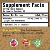 Nattokinase - Supports Heart And Blood Vessel And Promotes Blood Circulation