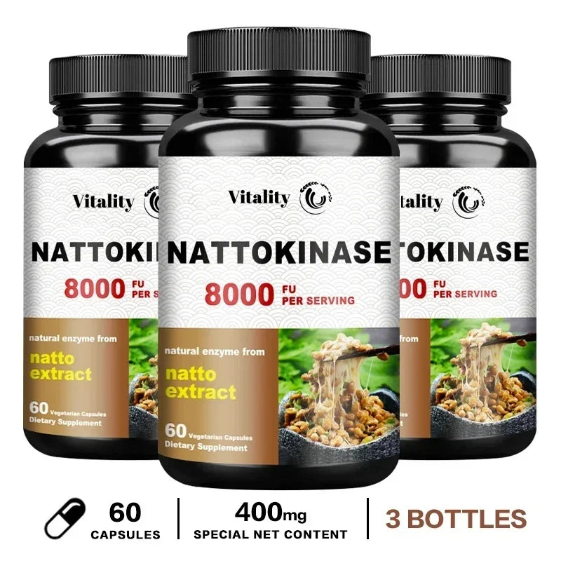 Nattokinase - Supports Heart And Blood Vessel And Promotes Blood Circulation