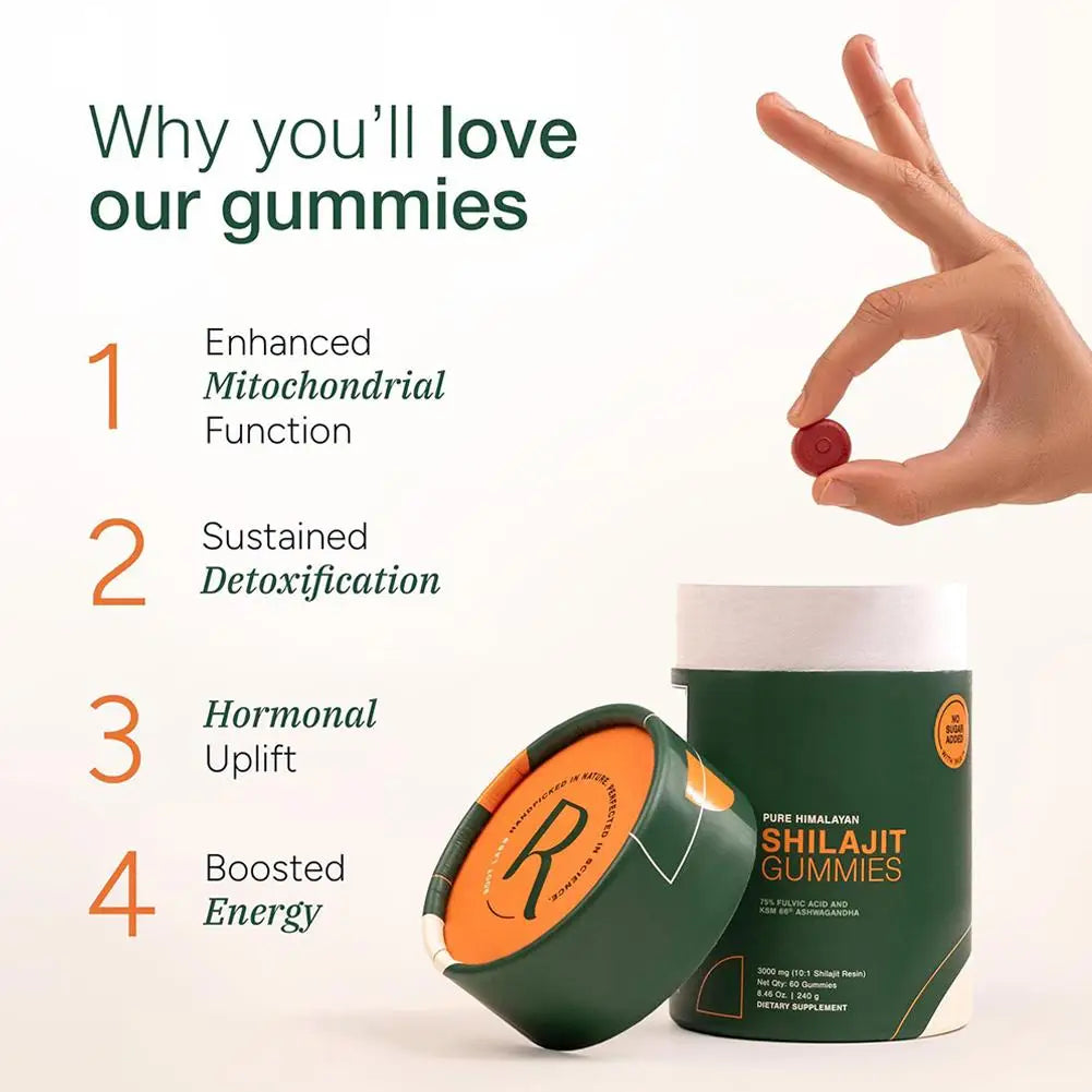 Shilajit Soft Capsules Himalayan Natural Mineral Deposits Organic Rich Minerals Health Support