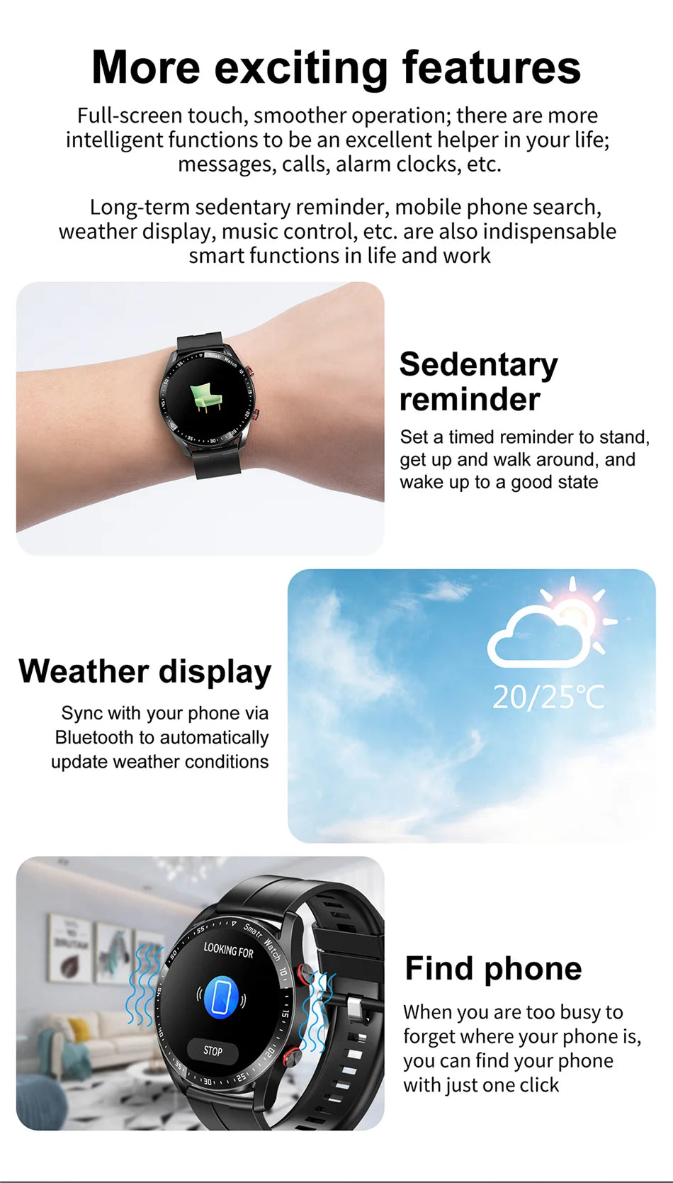 2026 New For Watch GT Series Smart Watch Men Women ECG+PPG HD Screen BT Call GPS Tracker Heart Rate IP68 Waterproof SmartWatch