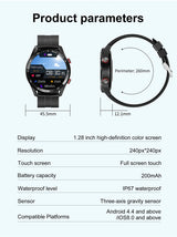 2026 New For Watch GT Series Smart Watch Men Women ECG+PPG HD Screen BT Call GPS Tracker Heart Rate IP68 Waterproof SmartWatch