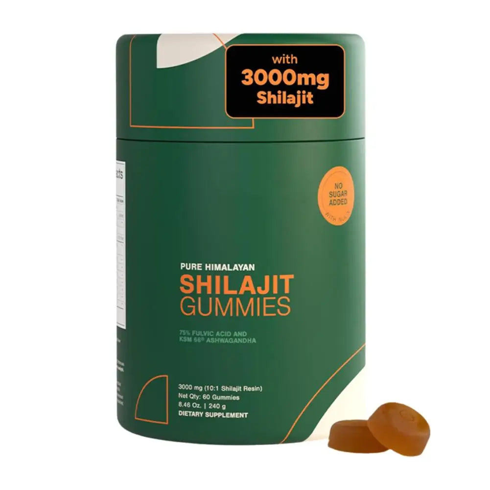 Shilajit Soft Capsules Himalayan Natural Mineral Deposits Organic Rich Minerals Health Support