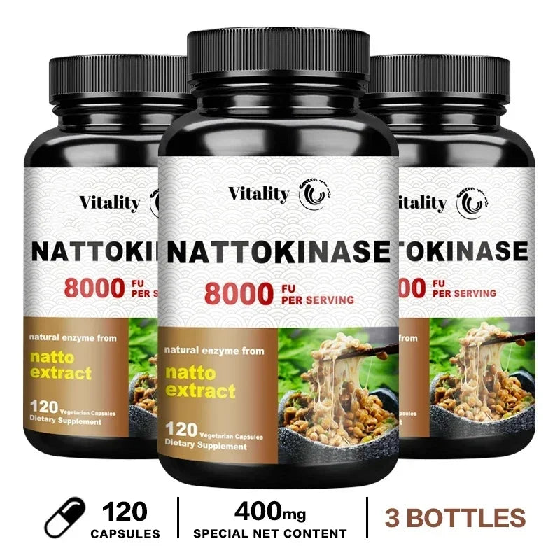 Nattokinase - Supports Heart And Blood Vessel And Promotes Blood Circulation