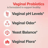 Women's Probiotic Capsules Supports Healthy Yeast Balance Immunity Boost 60 Capsules